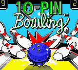 10-Pin Bowling (USA) Title Screen